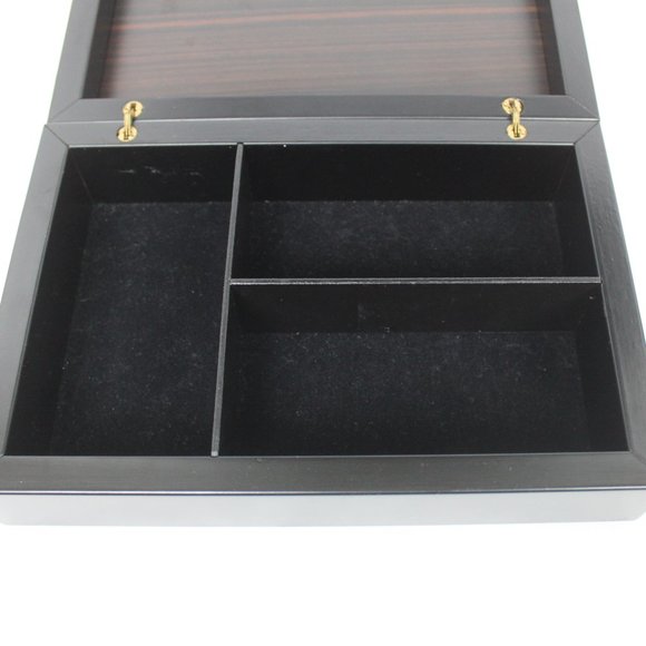 Accessories Mens Wood Jewelry Box With Dividers Poshmark